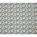 Cobalt Blue Polka Dot Silk Crepe Fabric 140cm