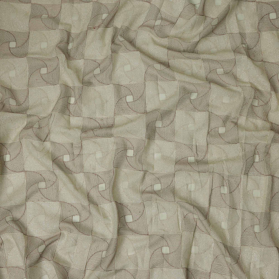 Sage Grey Chiffon Fabric Online