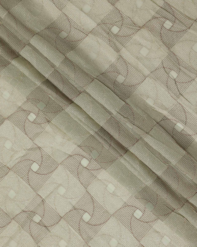 Sage Grey Chiffon Fabric Online