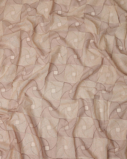 Blush Pink Chiffon Fabric UAE