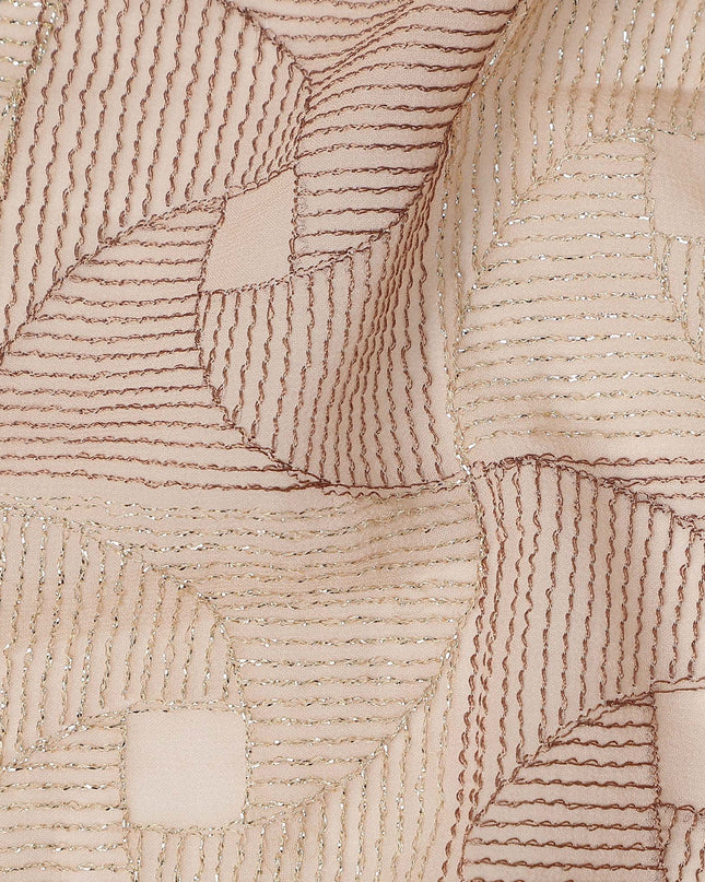 Blush Pink Chiffon Fabric UAE