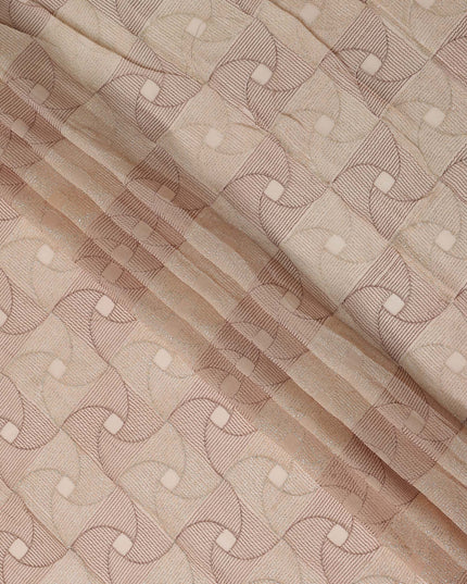 Blush Pink Chiffon Fabric UAE
