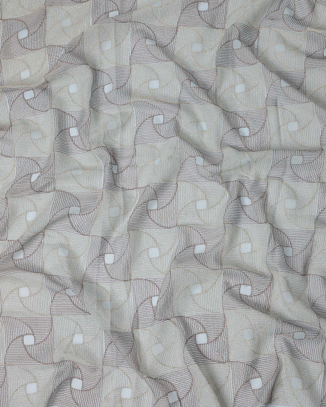 Ivory White Chiffon Fabric Online