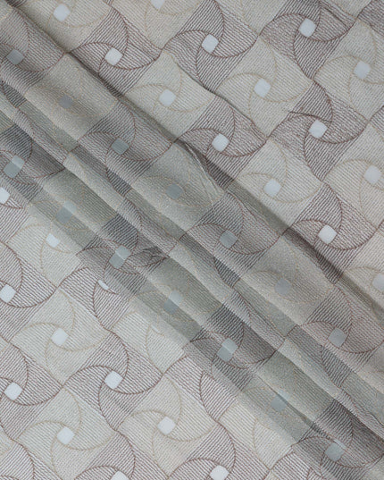 Ivory White Chiffon Fabric Online