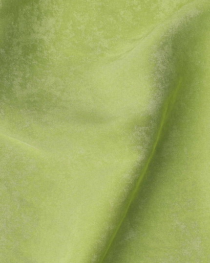 Apple Green Cupro Fabric | Sustainable Silky Dress Material