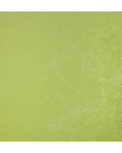 Apple Green Cupro Fabric | Sustainable Silky Dress Material