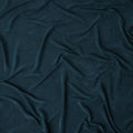 Teal Blue Cupro Fabric | Sustainable Silky Dress Material