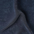 Navy Blue Cupro Fabric | Sustainable Silky Dress Material