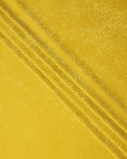Mustard Yellow Cupro Fabric - Sustainable Dress Material