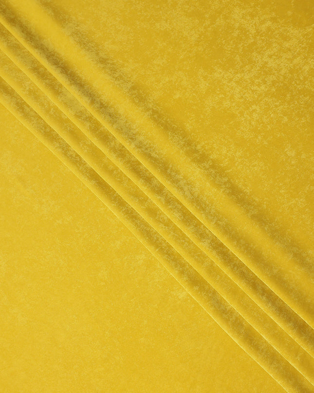 Mustard Yellow Cupro Fabric - Sustainable Dress Material