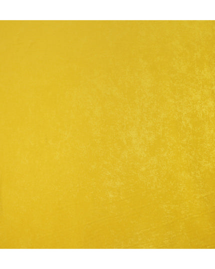Mustard Yellow Cupro Fabric - Sustainable Dress Material