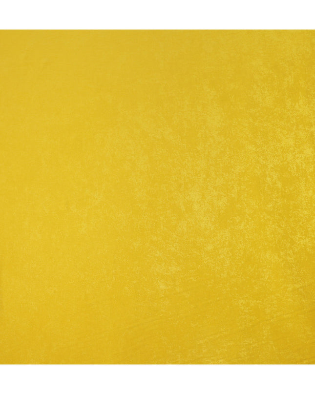 Mustard Yellow Cupro Fabric - Sustainable Dress Material