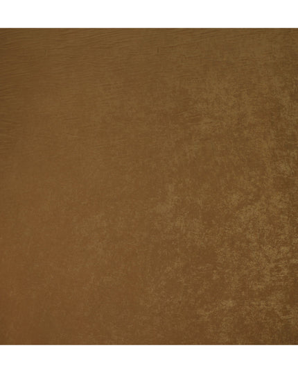 Caramel Brown Cupro Fabric - Sustainable Dress Material