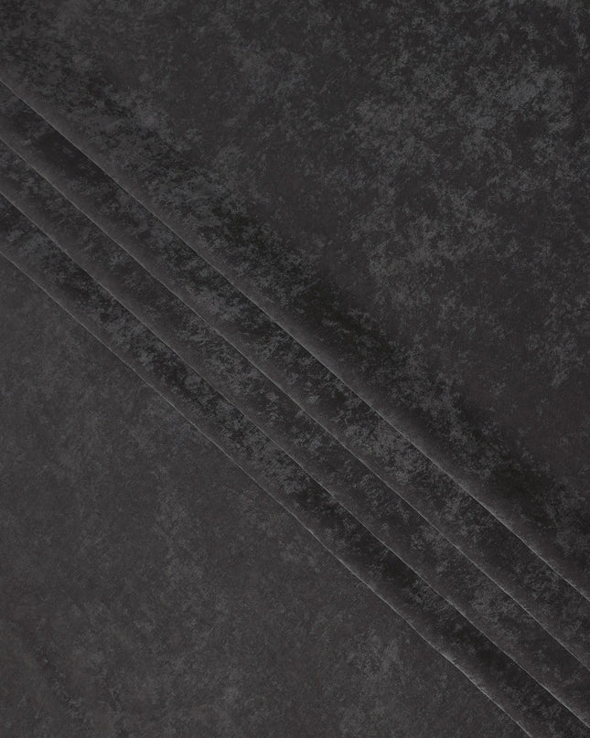 Graphite Grey Cupro Fabric - Sustainable Dress Material