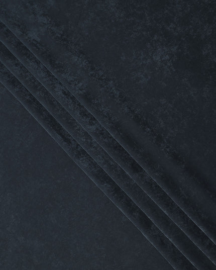 Slate Blue Cupro Fabric | Sustainable Silky Dress Material