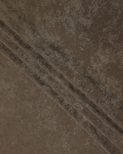 Espresso Brown Cupro Fabric - Sustainable Dress Material