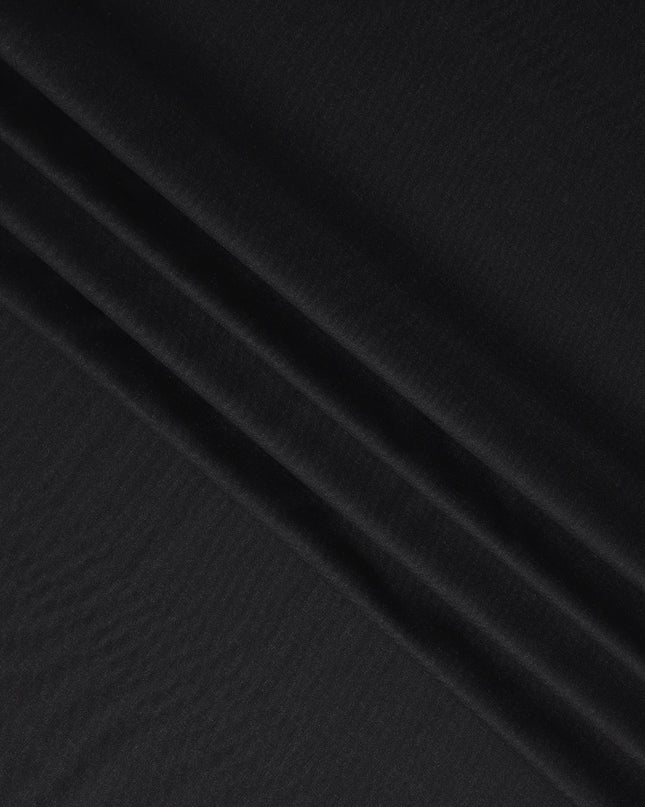 Ebony Black Super 150'S English Wool Suiting