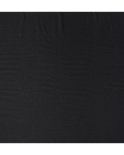 Ebony Black Super 150'S English Wool Suiting