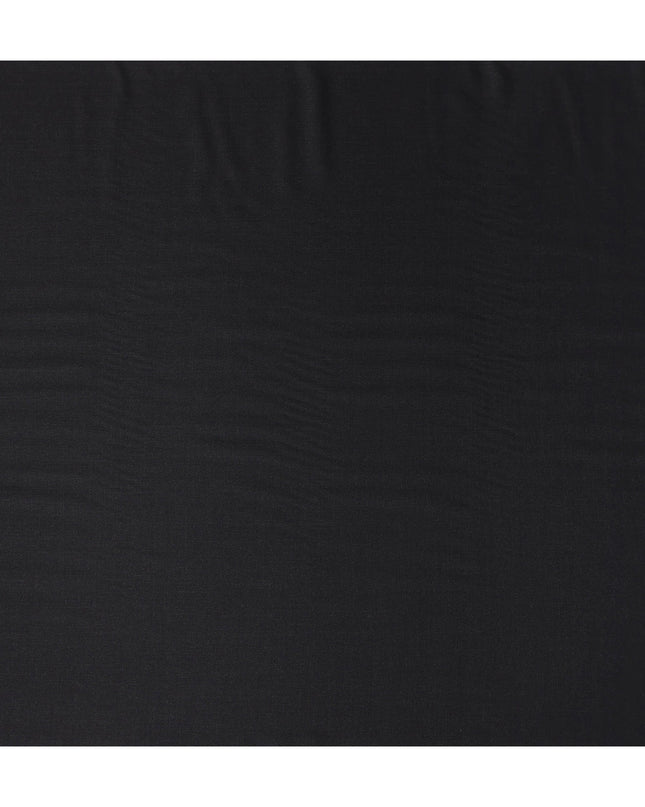Ebony Black Super 150'S English Wool Suiting