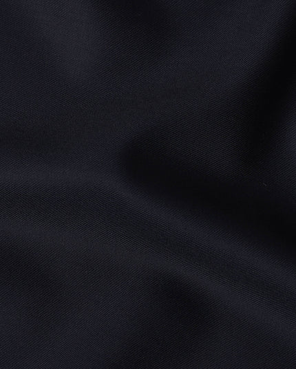 Midnight Blue Wool Suiting Fabric