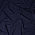 Midnight Blue English Wool Suiting Fabric Piece