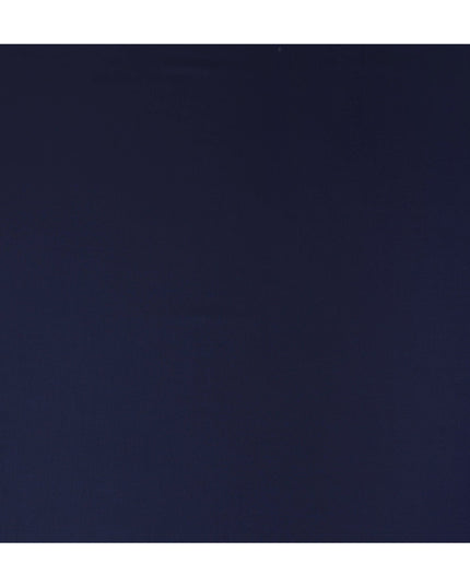 Midnight Blue English Wool Suiting Fabric Piece