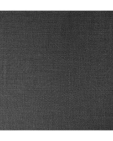 Charcoal Grey English Wool Suiting Fabric