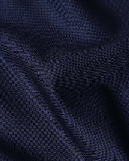 Ink Blue Premium Super 150'S Wool Suiting Fabric