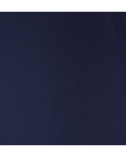 Ink Blue Premium Super 150'S Wool Suiting Fabric