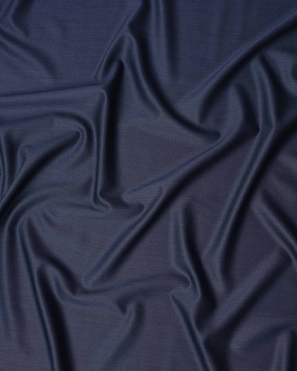 Navy Blue Super 150'S English Wool Suiting Piece