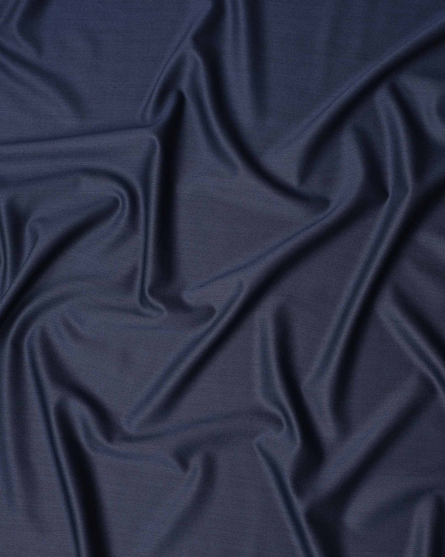 Navy Blue Super 150'S English Wool Suiting Piece