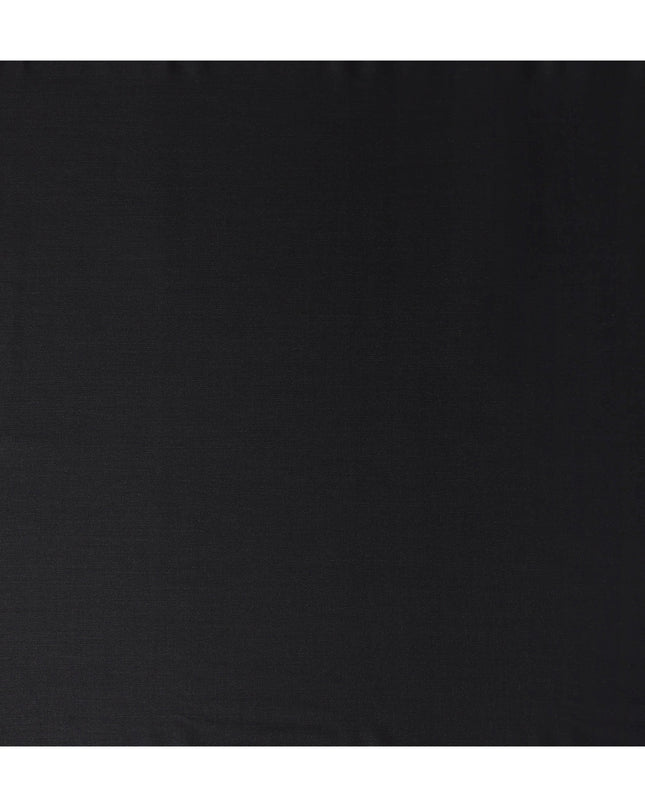 Onyx Black English Wool Suiting 3.75m