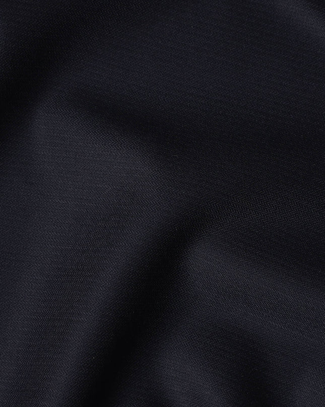 Deep Navy Blue English Wool Suiting 3.75m