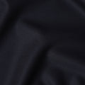 Coal Black Premium English Wool Suiting Fabric