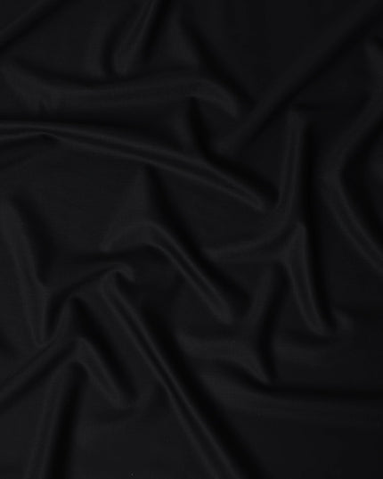 Onyx Black Super 150'S English Wool Suiting Piece
