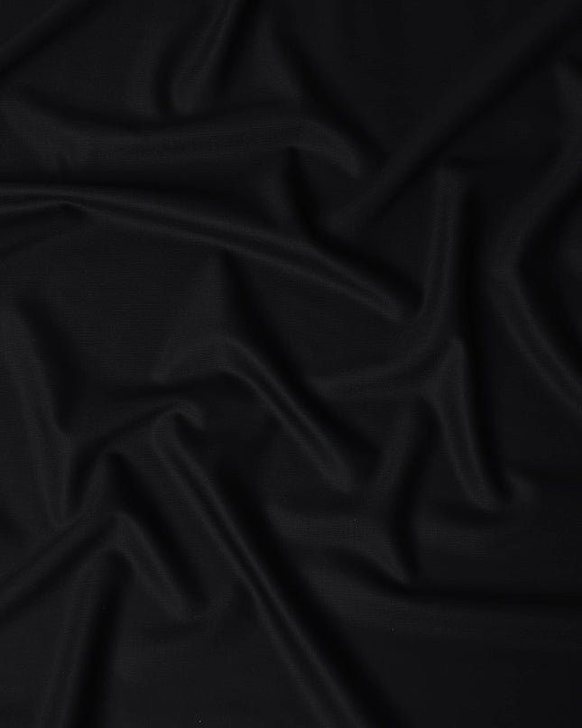 Onyx Black Super 150'S English Wool Suiting Piece