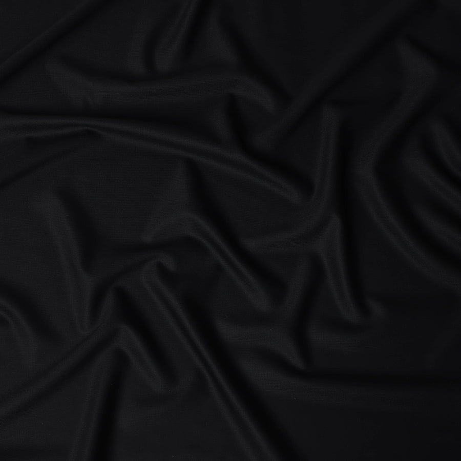 Onyx Black Super 150'S English Wool Suiting Piece