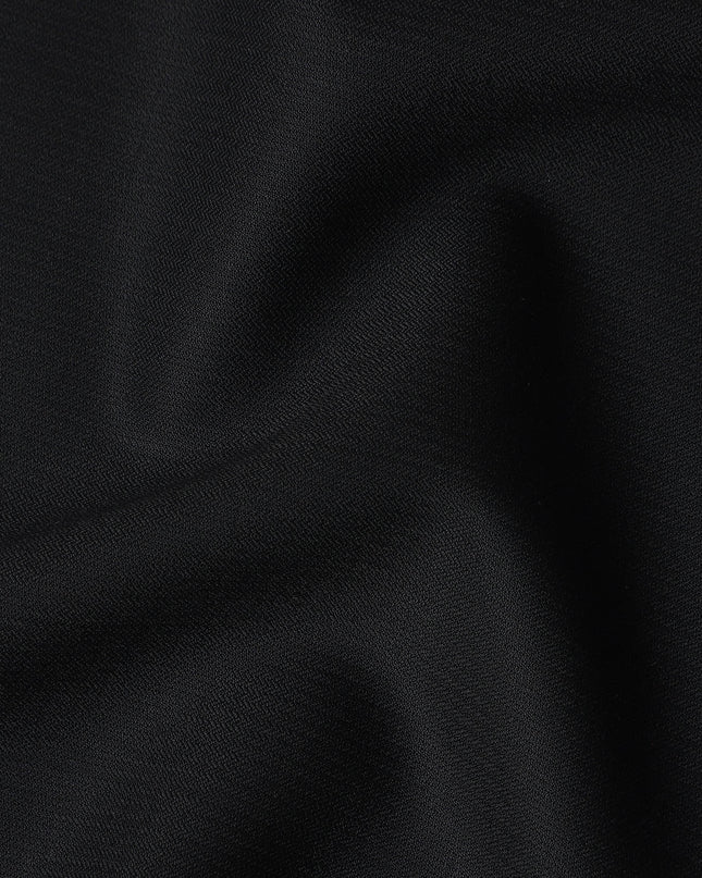 Onyx Black Super 150'S English Wool Suiting Piece