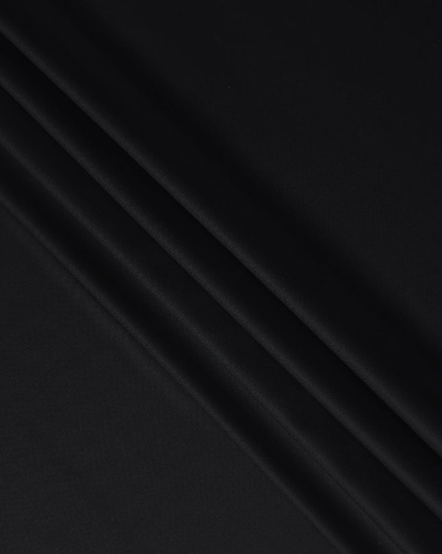 Onyx Black Super 150'S English Wool Suiting Piece