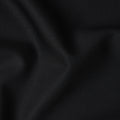Charcoal Black English Wool Suiting Fabric Piece
