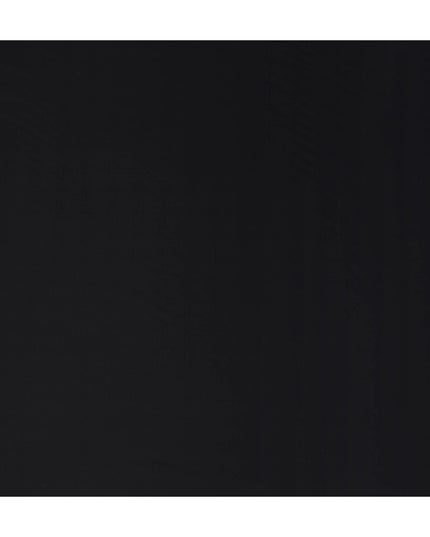 Charcoal Black English Wool Suiting Fabric Piece