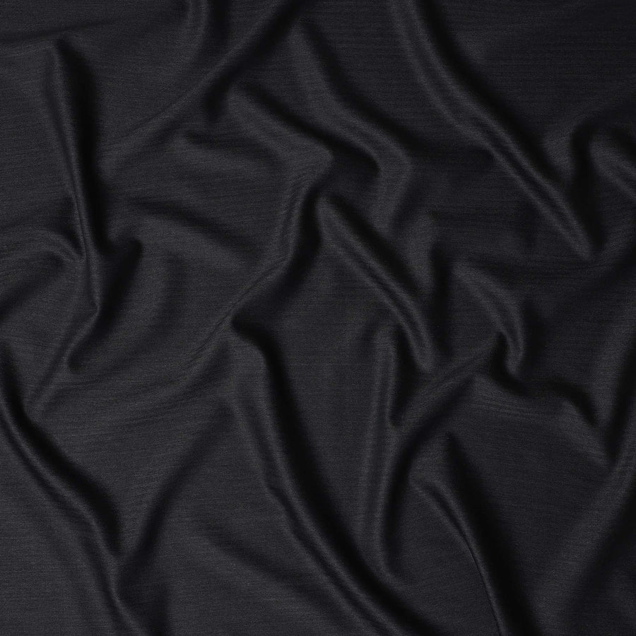 Charcoal Grey English Wool Suiting Fabric