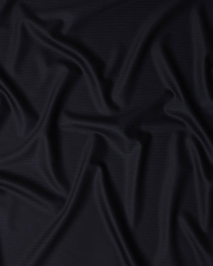 Navy Blue English Wool Suiting Fabric Piece
