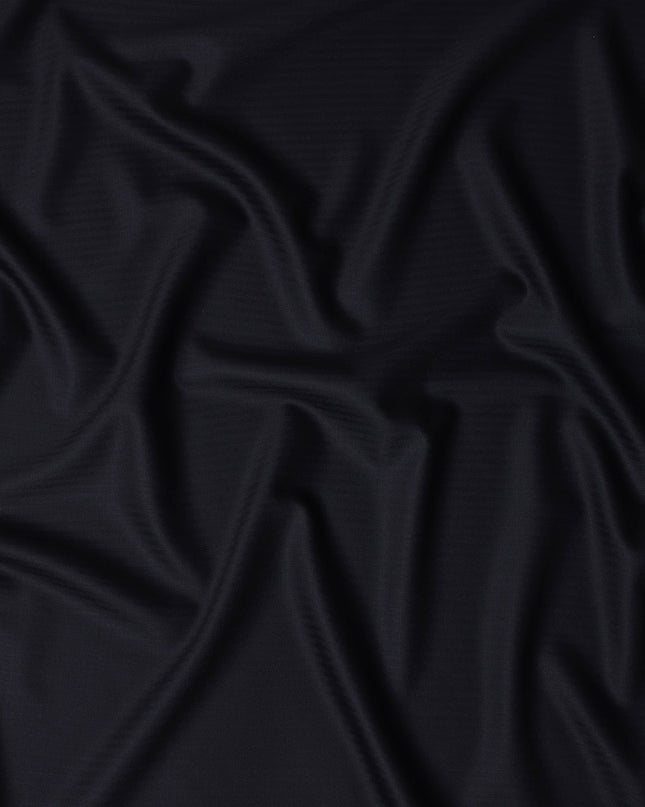 Navy Blue English Wool Suiting Fabric Piece