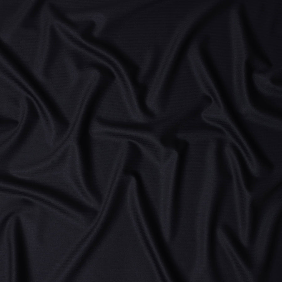 Navy Blue English Wool Suiting Fabric Piece