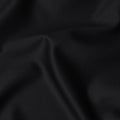 Jet Black English Wool Suiting Fabric