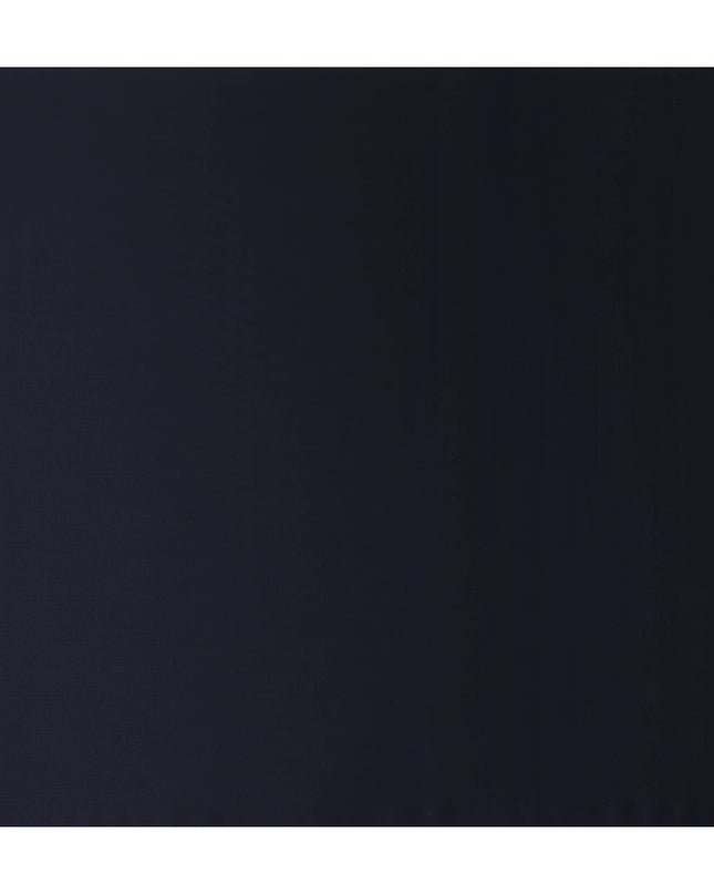 Midnight Navy Blue English Wool Suiting 3.75m
