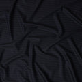 Navy Blue Pinstripe English Wool Suiting Fabric
