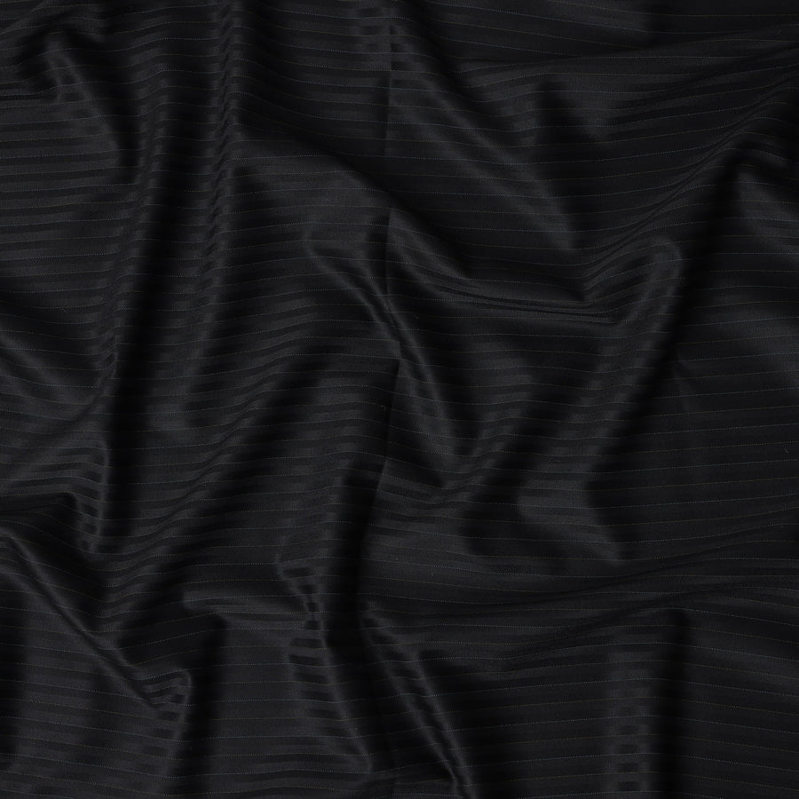 Jet Black English Wool Suiting 3.75m