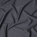 Steel Grey Plain Pure Cotton Italian Shirting Fabric 150cm